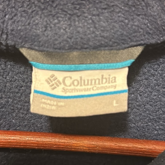 Colombia Blue Fleece size L - Picture 3 of 5